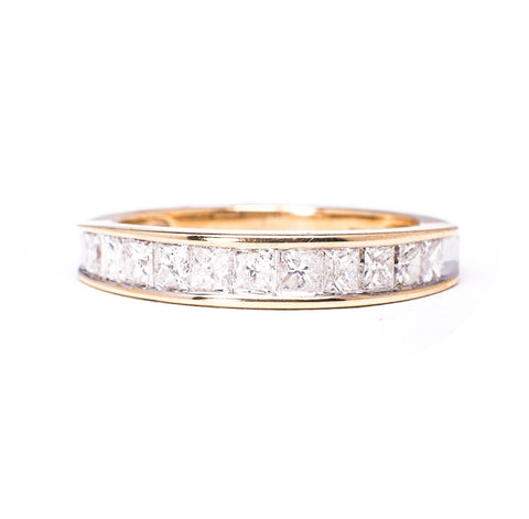 10K Yellow Gold 2.94 gms PR 1.13 Carats Wedding Ring