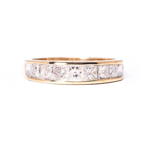 10K Yellow Gold 3.06 gms PR 1.00 Carats Wedding Ring